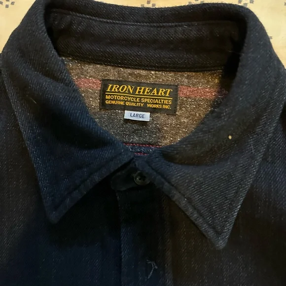 Ironheart Double Cloth Indigo Shirt - Picture 2 of 6